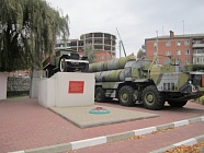 Автомобиль ГАЗ -АА, установленный в честь воинов- автомобилистов. Белгород.